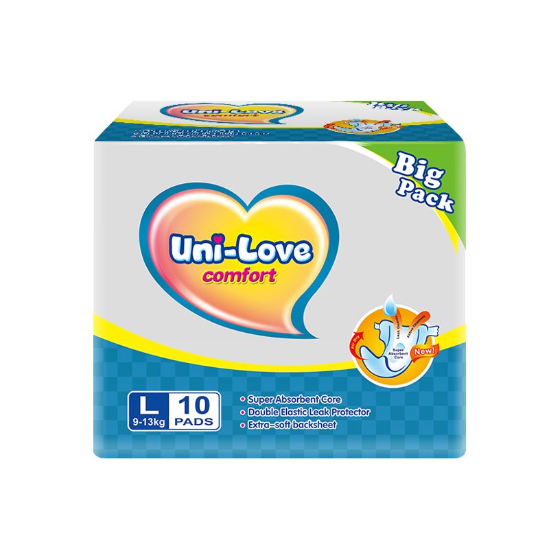 Disposable OEM Manufacturer Breathable Cloth-Like Back Sheet Incontinence Baby Diaper